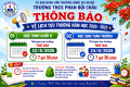 THÔNG BÁO HỌC SINH TỰU TRƯỜNG NĂM HỌC 2026-2027