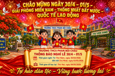 THÔNG BÁO NGHỈ LỄ