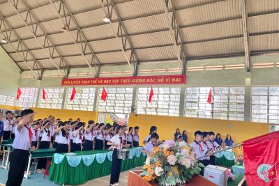 ĐẠI HỘI LIÊN ĐỘI TRƯỜNG THCS PHAN BỘI CHÂU – KHỞI ĐẦU MỘT NĂM HỌC MỚI ĐẦY KHÁT VỌNG