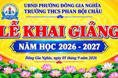 LỄ KHAI GIẢNG NĂM HỌC 2026-2027